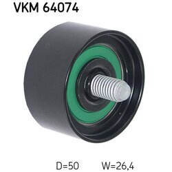 Vratná/vodiaca kladka rebrovaného klinového remeňa SKF VKM 64074