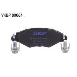 Sada brzdových platničiek kotúčovej brzdy SKF VKBP 80064 - obr. 1