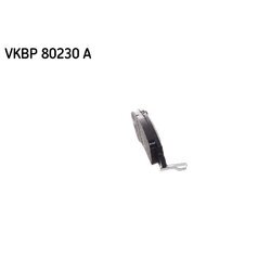 Sada brzdových platničiek kotúčovej brzdy SKF VKBP 80230 A - obr. 3