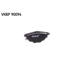 Sada brzdových platničiek kotúčovej brzdy SKF VKBP 90094 - obr. 2