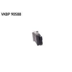 Sada brzdových platničiek kotúčovej brzdy SKF VKBP 90588 - obr. 3
