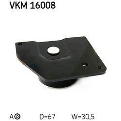 Napínacia kladka ozubeného remeňa SKF VKM 16008 - obr. 1