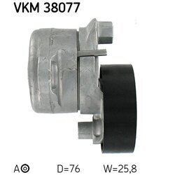 Napínacia kladka rebrovaného klinového remeňa SKF VKM 38077 - obr. 2