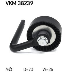 Napínacia kladka rebrovaného klinového remeňa SKF VKM 38239