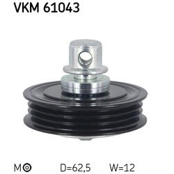 Napínacia kladka rebrovaného klinového remeňa SKF VKM 61043