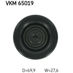 Vratná/vodiaca kladka rebrovaného klinového remeňa SKF VKM 65019 - obr. 1