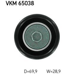Vratná/vodiaca kladka rebrovaného klinového remeňa SKF VKM 65038 - obr. 1