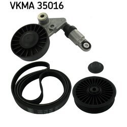 Ozubený klinový remeň - Sada SKF VKMA 35016