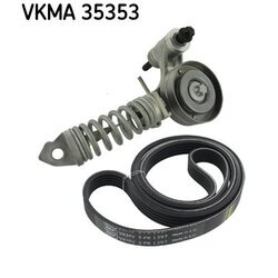 Ozubený klinový remeň - Sada SKF VKMA 35353