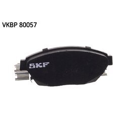 Sada brzdových platničiek kotúčovej brzdy SKF VKBP 80057 A - obr. 6