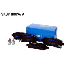 Sada brzdových platničiek kotúčovej brzdy SKF VKBP 80096 A