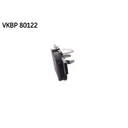 Sada brzdových platničiek kotúčovej brzdy SKF VKBP 80122 - obr. 3