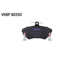 Sada brzdových platničiek kotúčovej brzdy SKF VKBP 80350