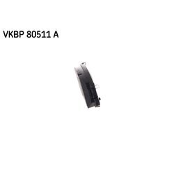 Sada brzdových platničiek kotúčovej brzdy SKF VKBP 80511 A - obr. 3