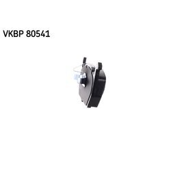 Sada brzdových platničiek kotúčovej brzdy SKF VKBP 80541 - obr. 1