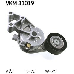 Napínacia kladka rebrovaného klinového remeňa SKF VKM 31019