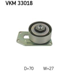 Napínacia kladka rebrovaného klinového remeňa SKF VKM 33018