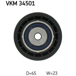 Vratná/vodiaca kladka rebrovaného klinového remeňa SKF VKM 34501 - obr. 1