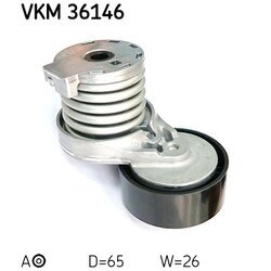 Napínacia kladka rebrovaného klinového remeňa SKF VKM 36146 - obr. 1