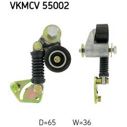 Napínacia kladka rebrovaného klinového remeňa SKF VKMCV 55002