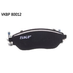 Sada brzdových platničiek kotúčovej brzdy SKF VKBP 80012 - obr. 2