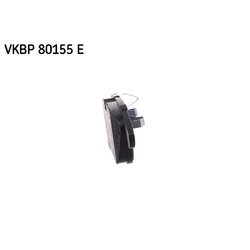 Sada brzdových platničiek kotúčovej brzdy SKF VKBP 80155 E - obr. 3