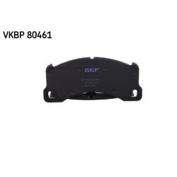 Sada brzdových platničiek kotúčovej brzdy SKF VKBP 80461