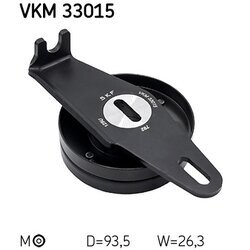 Vratná/vodiaca kladka rebrovaného klinového remeňa SKF VKM 33015