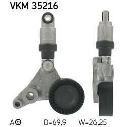 Napínacia kladka rebrovaného klinového remeňa SKF VKM 35216