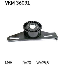 Napínacia kladka rebrovaného klinového remeňa SKF VKM 36091