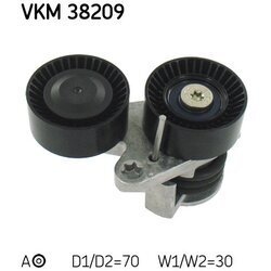 Napínacia kladka rebrovaného klinového remeňa SKF VKM 38209