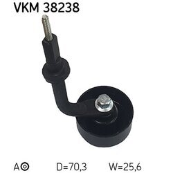 Napínacia kladka rebrovaného klinového remeňa SKF VKM 38238