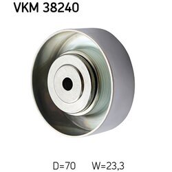 Vratná/vodiaca kladka rebrovaného klinového remeňa SKF VKM 38240 - obr. 1