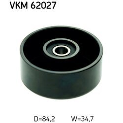 Napínacia kladka rebrovaného klinového remeňa SKF VKM 62027 - obr. 1