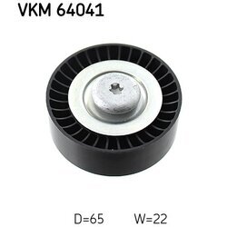 Vratná/vodiaca kladka rebrovaného klinového remeňa SKF VKM 64041