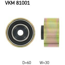 Obehová/vodiaca kladka ozubeného remeňa SKF VKM 81001