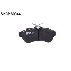 Sada brzdových platničiek kotúčovej brzdy SKF VKBP 80344 - obr. 2