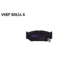 Sada brzdových platničiek kotúčovej brzdy SKF VKBP 80614 A