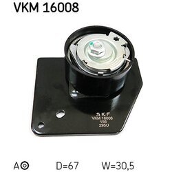 Napínacia kladka ozubeného remeňa SKF VKM 16008