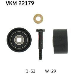 Obehová/vodiaca kladka ozubeného remeňa SKF VKM 22179