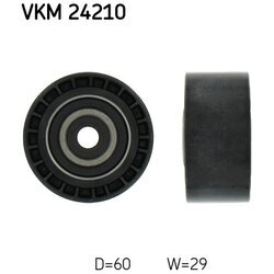 Obehová/vodiaca kladka ozubeného remeňa SKF VKM 24210