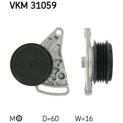 Napínacia kladka rebrovaného klinového remeňa SKF VKM 31059