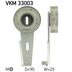 Napínacia kladka rebrovaného klinového remeňa SKF VKM 33003