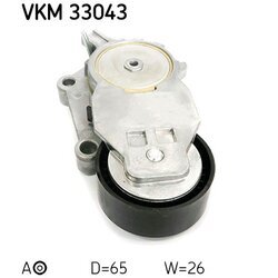 Napínacia kladka rebrovaného klinového remeňa SKF VKM 33043 - obr. 1