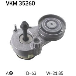 Napínacia kladka rebrovaného klinového remeňa SKF VKM 35260
