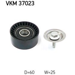 Vratná/vodiaca kladka rebrovaného klinového remeňa SKF VKM 37023 - obr. 2