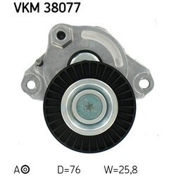 Napínacia kladka rebrovaného klinového remeňa SKF VKM 38077 - obr. 3