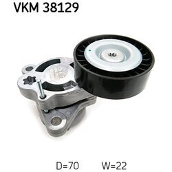 Napínacia kladka rebrovaného klinového remeňa SKF VKM 38129
