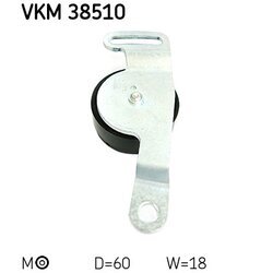 Napínacia kladka rebrovaného klinového remeňa SKF VKM 38510 - obr. 1