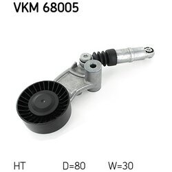 Napínacia kladka rebrovaného klinového remeňa SKF VKM 68005
